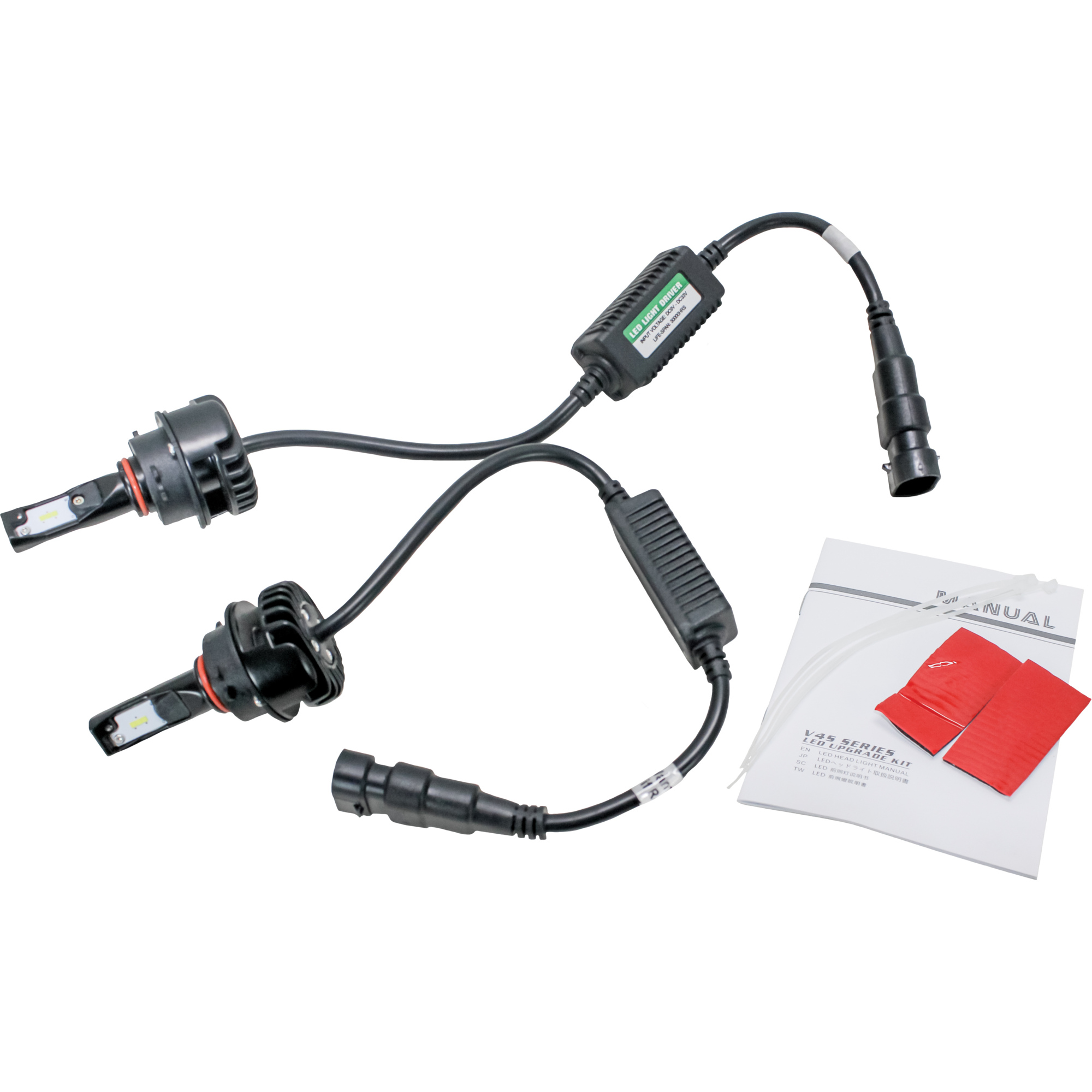 Tiger Lights, KM LED H10 Bulb Headlight Conversion Kit, Light Type LED, Included (qty.) 2 Model# TLHL-H10